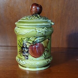 Lefton Sugar/Honey/Jam Pot